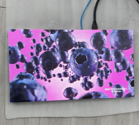 Module d'affichage LED alimenté par une batterie externe RGX, écran LED portable pour la publicité mobile et l'affichage d'événements
