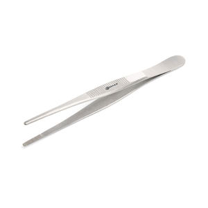 Fórceps de vendaje estrecho estándar de acero inoxidable profesional 10cm/11,5 cm/13cm/14,5 cm / 16cm Hospital quirúrgico veterinario - Product Image 1