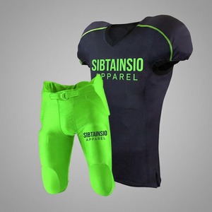 Uniforme de football américain personnalisé sublimé, tissu 100% polyester respirant, maillot de football américain - Product Image 5