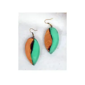 Pendientes de gota de acetato acrílico de resina grande para mujer, accesorios de joyería populares - Product Image 5