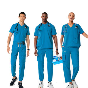 Uniformi ospedaliere Unisex scrub uniformi set Unisex t Shirt Unisex felpa Unisex da uomo scrub da donna scrub a maniche lunghe - Product Image 5