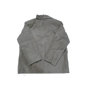 Veste de motard en faux daim pour femmes de haute qualité Tan avec frange d'enfant personnalisée respirante et teinte avec décoration à rayures - Product Image 2