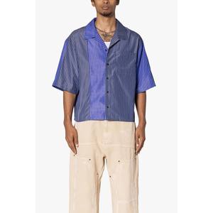 CHEMISE À MANCHES COURTES À RAYURES - Product Image 1