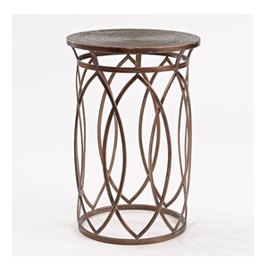 Fournisseur indien avec une table d'appoint minimaliste moderne en métal pour lit/canapé adaptée au salon ou à la chambre à coucher pour la décoration intérieure - Product Image 6