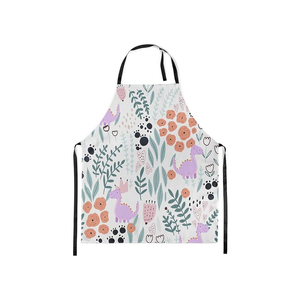 Unique Design 100% Pure Cotton Custom Print <b>Cooking</b> Kitchen Bib <b>Apron</b> with Customized Label - Product Image 5