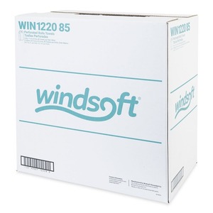 Windsoft 11 In. X 8.5 In. 2-Ply Disposable <b>Kitchen</b> Roll Towels Absorbent Soft Washable White-30 Rolls/Carton for Household Use - Product Image 4