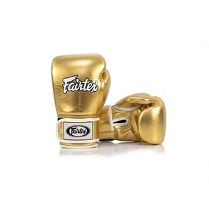 นวมฝึกซ้อมมวย MMA Fairtex หนังแท้แบบเต็มนิ้ว ติดแถบตีนตุ๊กแก พิมพ์โลโก้สีตามสั่ง สำหรับผู้ใหญ่ - Product Image 6