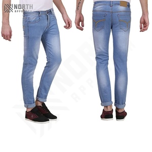 Jeans en denim décontractés pour hommes, coupe droite, uni, hiver automne 2025, respirant, grande taille, prix de gros, mode - Product Image 4