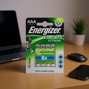 Ministilo AAA - Juego de 4 Cables de Batería Digitales Recargables de 800 mAh con Número de Pieza 535 416879 00 - Product Image 3