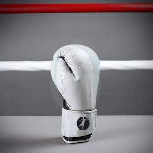 นวมชกมวยสำหรับผู้ชายถุงมือชกมวยทำจากหนังสินค้ามาใหม่หลากสี - Product Image 2