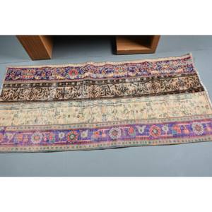 พรม8x6ft เบจตุรกีแบบวินเทจ2ผืนพรมปูพื้นขนาดใหญ่สไตล์คลาสสิกสไตล์แอบสแตรกต์ทรงสี่เหลี่ยมผืนผ้าวัสดุขนสัตว์พรมยางแบบหนุนในห้อง - Product Image 3