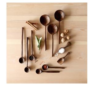 Utensilios para Ensaladas Hechos a Mano, Ecológicos, Aptos para Lavavajillas, para Cocina, Hechos en India - Product Image 3