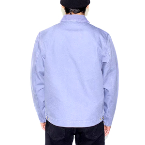 Customized Logo Embroidered <b>Jacket</b> High Quality Stand Autumn Winter Casual Pure Cotton Polyester Washed <b>Canvas</b> <b>Jacket</b> For Men - Product Image 2