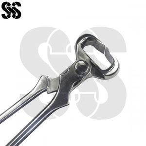 Cortador de Pezuñas de Caballo de Acero Inoxidable, Herramienta de Herraje Resistente, Precio al por Mayor, Instrumento de Alta Calidad para el Cuidado de las Pezuñas Equinas - Product Image 2
