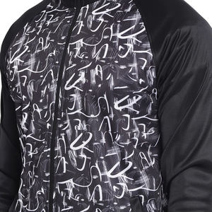 ชุดวิ่งมีซิปโพลีเอสเตอร์สำหรับผู้ชายชุดออกกำลังกาย - Product Image 5