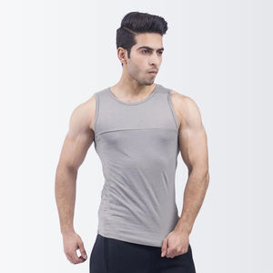 Nouveau débardeur pour hommes personnalisé 100% coton avec col à capuche Style décontracté et sport pour la musculation Muscle 3D Design tricoté - Product Image 5