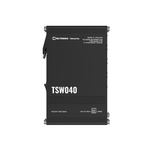 Teltonika TSW040 <b>Switch</b>, 8x RJ45 100Mb/s <b>PoE</b>, 240W, IP30 - Product Image 3
