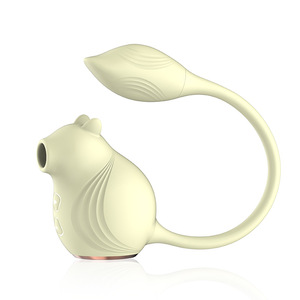 Masseur vibrant pour couples à 10 fréquences de succion et de vibration - Product Image 3