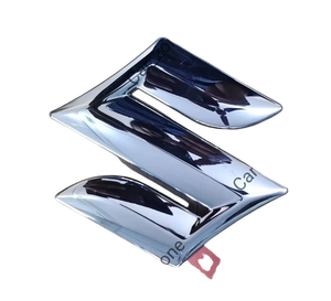 Emblème chromé de 10 centimètres de hauteur, logo, badge pour voitures Suzuki 77811M54GC0 - Product Image 1