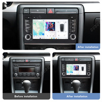 DUDUAUTO DUDU7 7870 Reproductor de Navegación para Auto Android Dual DIN de Última Generación para Audi A3 S3 2003-2012 de 7 Pulgadas con 4G LTE GPS WIFI BT
