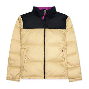 Veste matelassée en duvet Hommes Prix de gros personnalisé Veste en duvet d'hiver matelassée Manteau brillant à prix réduit - Product Image 3