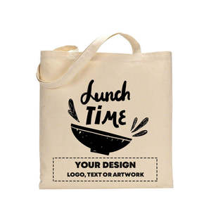 Bolsas de Lona con Diseño de Hora del Almuerzo para Panadería, Oficina, Regalos Corporativos - Bolsas Térmicas para Almuerzo para Empleados - Product Image 2