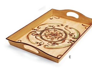 Bandejas de Resina Premium Personalizadas con Diseño Meena para Hoteles y Restaurantes, Estilo Art Deco Indio, Decorativas, Redondas, OEM - Product Image 5