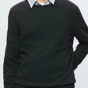 Pull en maille moderne et élégant avec poignets élastiques doux et chauds pour hommes, confortable, léger, chaud, coupe décontractée - Product Image 1