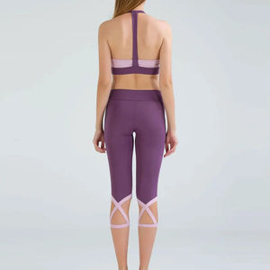 Conjunto de Top Deportivo y Leggings de Yoga Transpirables, Nuevo, Multifuncional y Elegante, Ropa Deportiva para Mujer - Product Image 4