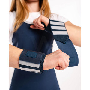 Muñequeras de Neopreno para Levantamiento de Pesas y Powerlifting, Ajustables, Transpirables, Antideslizantes, Ligeras, Talla Única, para Gimnasio y Entrenamiento de Fuerza - Product Image 5