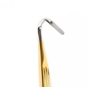 Basic of Surgery Aufricht Retractor <b>Fiber</b> <b>Optic</b> and Suction With <b>Led</b> <b>Light</b> Plastic Surgery Quality By Surgiright Instrument - Product Image 2