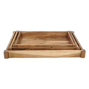 Custom Design Modern Wooden Serving <b>Tray</b> with single-Piece Package for Christmas <b>Decor</b> - Product Image 4