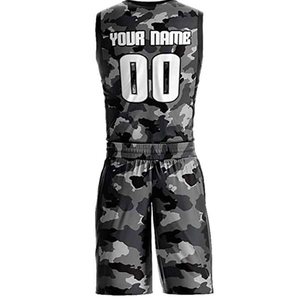 2025 ensemble de basket-ball personnalisé uniforme entièrement sublimé réversible 100% Polyester été vêtements de sport grande taille - Product Image 3