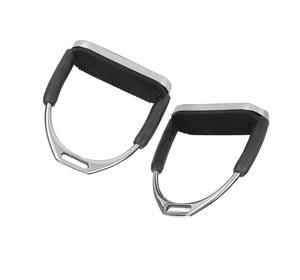 Recién llegado, estribos para montar a caballo de acero inoxidable, agarre de seguridad ajustable ligero, cómodo suministro de fábrica OEM - Product Image 3