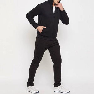 ชุดวอร์มผ้าฝ้าย100% สำหรับทุกเพศชุดวอร์มผ้าซับเหงื่อสำหรับออกกำลังกายในฤดูใบไม้ผลิ - Product Image 3