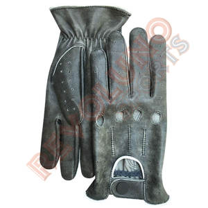 Service OEM Gants de conduite écologiques en cuir Vente en gros Personnalisé Hiver Chaud Antidérapant Dressing Coupe-Vent Extérieur Unisexe - Product Image 6