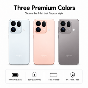 Teléfono Inteligente Original OPPO Find X10 5G con Dimensity 9600M, Cámara Dual Hasselblad de 200MP, Batería de 8000mAh, Carga Rápida de 80W, Pantalla AMOLED de 144Hz - Product Image 4