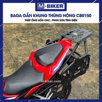 M-Biker Ph Kin pour CBR150 – Boîte latérale complète étanche montée sur porte-bagages arrière
