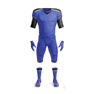 Uniforme de Fútbol Americano Personalizado al por Mayor 2025, de Alta Calidad, Transpirable, de Manga Corta, con Logotipo Personalizado, 100% Poliéster de Secado Rápido - Product Image 3