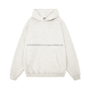 Sweat-shirt en tricot 350 g/m² pour hommes, vente en gros, coton uni, sweat-shirt oversize pour hommes - Product Image 2