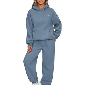 Ensemble de survêtement décontracté pour femme, 100% couleur unie, respirant, lourd, antibactérien, taille plus, pour l'été - Product Image 6