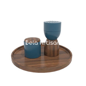 Bela Artisan 2025 Ramadan plateau ensemble brûleur d'encens arabe Bukhoor brûleur Mubkhar ensemble tendance aromathérapie diffuseur d'encens - Product Image 3