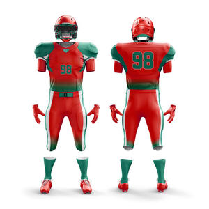 Uniforme de football américain personnalisé en gros de haute qualité meilleure vente taille XL technique de sublimation numéro motif hauts - Product Image 5