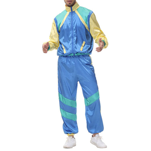 Nuevo Conjunto Deportivo Holgado de Moda, Poliéster/Algodón, 2 Piezas, Conjunto para Correr, Corte Regular Personalizado, Chaqueta Cortavientos para Hombre, Talla Grande, Maternidad - Product Image 5