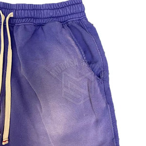 Short de lavage à l'acide léger en coton Offre Spéciale respirant coupe ample Short le plus vendu à vendre - Product Image 5