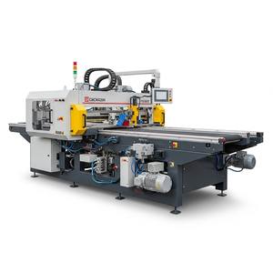 Machine à chants de bord CNC avec cadre en acier durable, chantournage automatique de panneaux de bois, coupe, polissage, moteur, engrenage, précision - Product Image 6