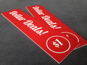 Panneau de signalisation extérieur en mousse sans PVC (Pima) - Product Image 4