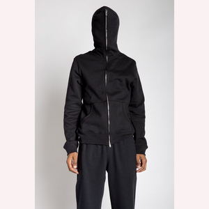 Sudadera deportiva unisex con cremallera completa y bordado personalizado disponible - Product Image 3