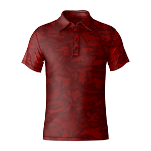 ODM Golf de luxe pour hommes pour polos Logo personnalisé Polos de golf respirants en polyester spandex de haute qualité - Product Image 4