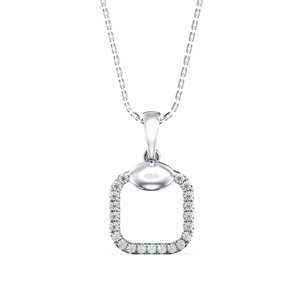 Colgante de Hip Hop de Diseño de Lujo Chapado en Plata con Moissanita, Diseño Iced, Joyería Resistente a los Arañazos para Uso Diario de Hombres y Mujeres - Product Image 4